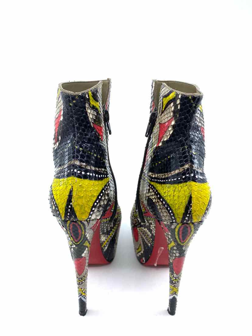 Christian Louboutin Authenticated Ankle Boots