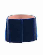 Load image into Gallery viewer, GIORGIO ARMANI Blue Velvet Belt