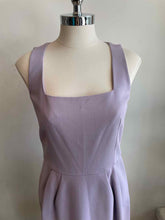 Load image into Gallery viewer, MICHAEL KORS Size 4 Lavender Wool Solid Dress