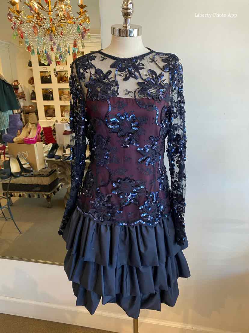 CHRISTIAN DIOR Lace Sequined Gown | M CHRISTIAN DIOR Lace Sequined Gown | M