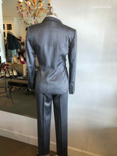Load image into Gallery viewer, ESCADA Silver Button Up Pant Suit | 4 - Labels Luxury
