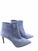 Load image into Gallery viewer, PRADA Size 10.5 Grey Suede Solid Ankle Boot