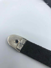 Load image into Gallery viewer, YELLOWHORSE Black Leather and Sterling Concho Belt - Labels Luxury
