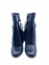 Load image into Gallery viewer, VIVIENNE WESTWOOD Size 7.5 Black Leather Ankle Boot