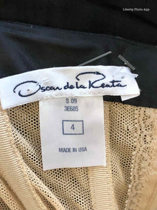 OSCAR DE LA RENTA White Striped Dress | 4 - Labels Luxury