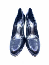 Load image into Gallery viewer, BARBARA BUI Size 10.5 Black Leather Pumps