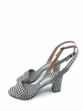 Load image into Gallery viewer, TABITHA SIMMONS Houndstooth Sandals | 8 - Labels Luxury