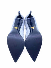 Load image into Gallery viewer, PRADA Size 10.5 Grey Suede Solid Ankle Boot
