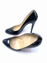 Load image into Gallery viewer, CHRISTIAN LOUBOUTIN Black Patent Leather Pumps | 8.5
