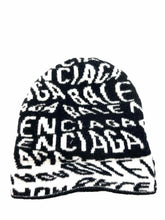 Load image into Gallery viewer, BALENCIAGA All Over Print Beanie | S