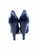 Load image into Gallery viewer, BARBARA BUI Size 10.5 Black Leather Pumps