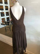 Load image into Gallery viewer, MONIQUE LHUILLIER Ruched Dress | 4 - Labels Luxury