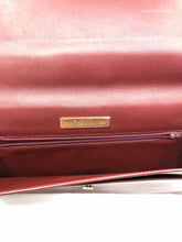 Load image into Gallery viewer, CARTIER Maroon Solid Clutch - Labels Luxury
