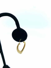 Load image into Gallery viewer, 14K Gold Hoops Pierced Earrings