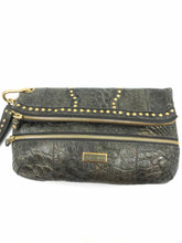 Load image into Gallery viewer, JIMMY CHOO Grey Crocodile Wristlet - Labels Luxury