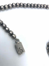 Load image into Gallery viewer, MEXICO 1950's Navajo Sterling Silver Turquoise Necklace - Labels Luxury