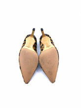 Load image into Gallery viewer, VALENTINO Size 9 Brown PONY HAIR Cheetah print Pumps
