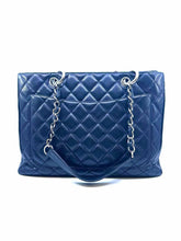 Load image into Gallery viewer, CHANEL Grand Shopping Tote Quilted Caviar Black Leather Solid caviar Handbag
