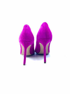 JIMMY CHOO Size 6.5 Pink Suede Pumps