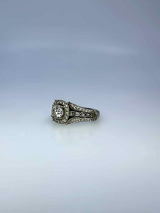 Fine Jewelry White Gold Ring