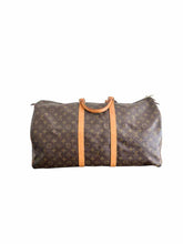 Load image into Gallery viewer, LOUIS VUITTON Brown Print Duffle Bag
