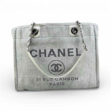 Load image into Gallery viewer, CHANEL Cream Canvas Backpack
