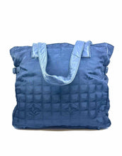 Load image into Gallery viewer, CHANEL Black Canvas Monogram Handbag
