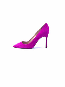 JIMMY CHOO Size 6.5 Pink Suede Pumps