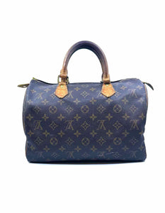 LOUIS VUITTON BROWN & BEIGE Handbag