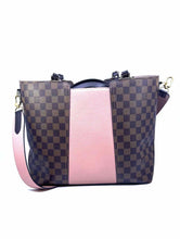 Load image into Gallery viewer, LOUIS VUITTON Jersey Brown, Pink Coated canvas Damier Handbag
