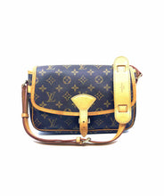 Load image into Gallery viewer, LOUIS VUITTON BROWN &amp; BEIGE Coated canvas Handbag
