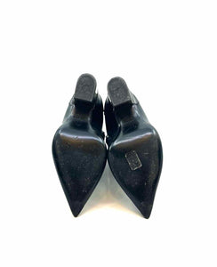 GIUSEPPE ZANOTTI Size 9 Black Leather Ankle Boot