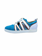 Load image into Gallery viewer, CHRISTIAN LOUBOUTIN Size 10 Blue Men's Sneakers
