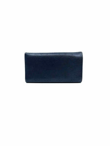 LOUIS VUITTON Continental Black Leather Monogram Mahina Wallet