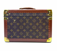Load image into Gallery viewer, LOUIS VUITTON Brown Leather Cosmetic Case
