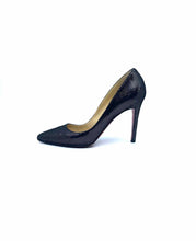 Load image into Gallery viewer, CHRISTIAN LOUBOUTIN Size 9 Black, silver Pumps
