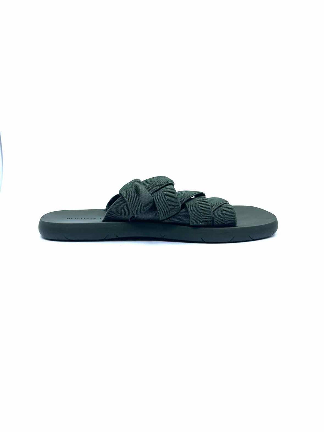 BOTTEGA VENETA Size 13 Olive Men's Sandals