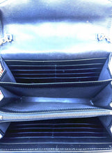 Load image into Gallery viewer, GUCCI Black Leather Flap Marmont Handbag
