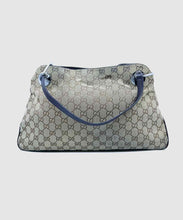 Load image into Gallery viewer, GUCCI Brown Canvas LOGO Handbag
