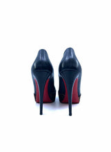 Load image into Gallery viewer, CHRISTIAN LOUBOUTIN Size 10 Brown, black Leather Pony Hair Cheetah print Pumps
