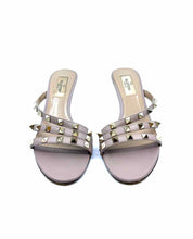 Load image into Gallery viewer, VALENTINO Size 6.5 Beige Rockstud Sandals

