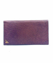 Load image into Gallery viewer, BALENCIAGA Brown Ostrich Wallet

