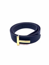 Load image into Gallery viewer, TOM FORD Size 38 Black, Brown Men's Belt

