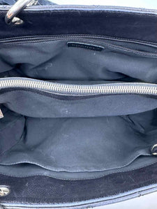 CHANEL Grand Shopping Tote Quilted Caviar Black Leather Solid caviar Handbag