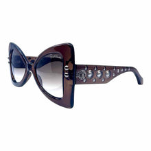 Load image into Gallery viewer, ROBERTO CAVALLI Brown Bow Sunglasses
