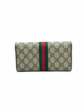 Load image into Gallery viewer, GUCCI Ophidia Brown Coated canvas Monogram Wallet
