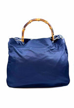 Load image into Gallery viewer, GUCCI Black Canvas Solid Handbag

