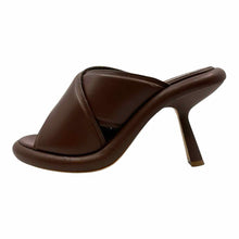 Load image into Gallery viewer, VIC MATIE Size 9 Brown Leather Slide
