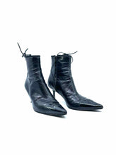 Load image into Gallery viewer, CHANEL Size 6.5 Black Leather Ankle Boot
