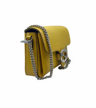 Load image into Gallery viewer, GUCCI Yellow Leather Pebble Handbag
